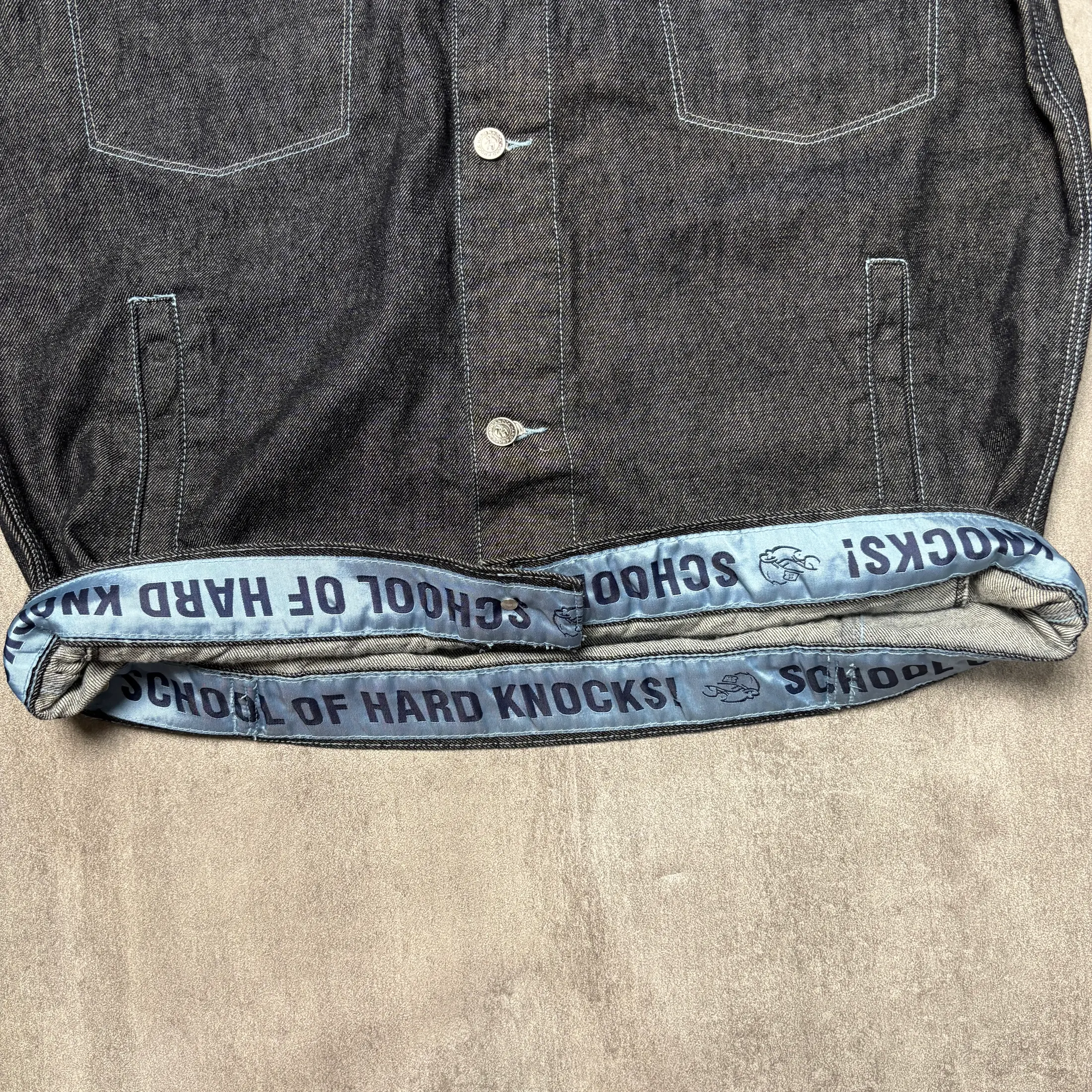 SCHOOL OF HARD KNOCKS (SOHK) TRUCKER JEANS 8