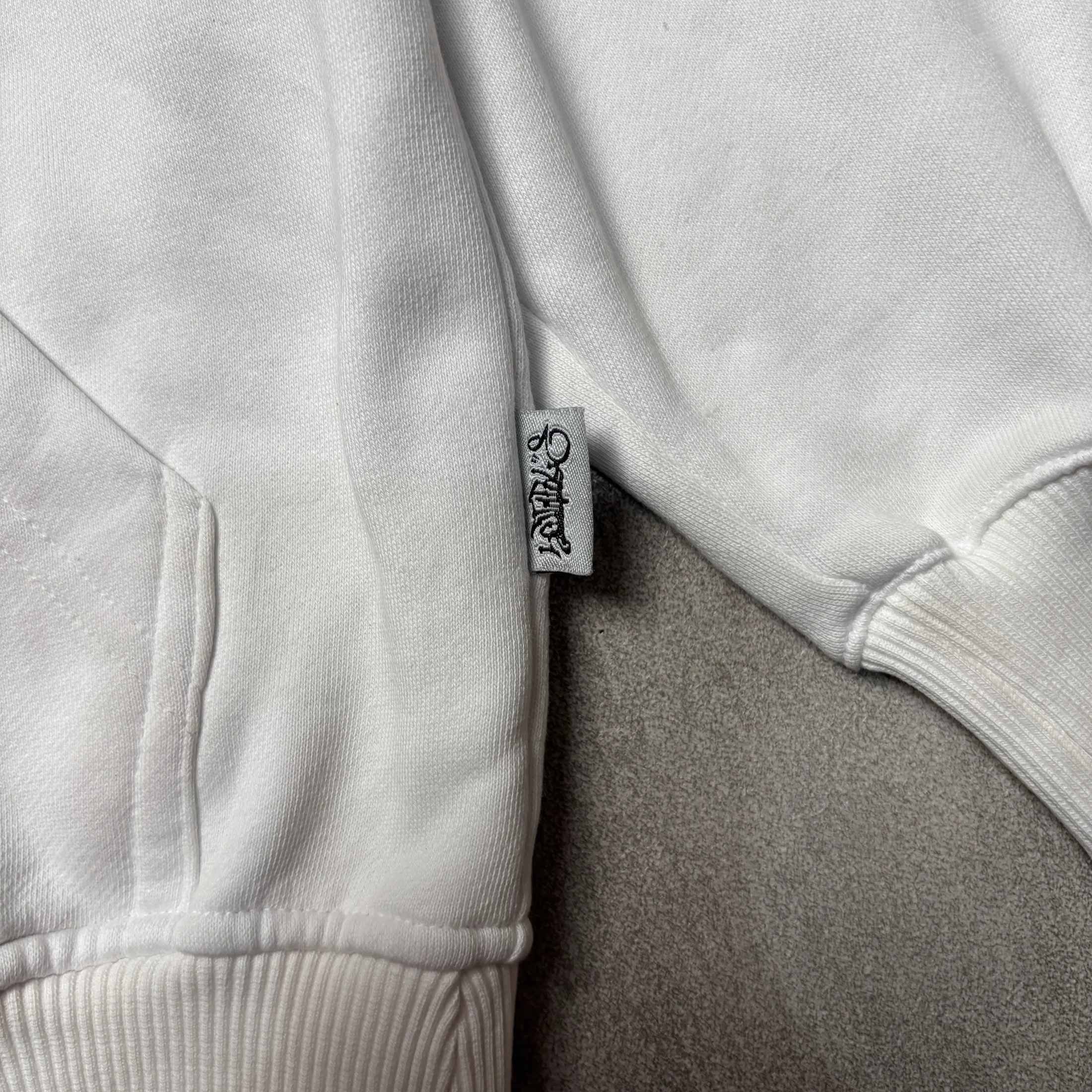 RARE SOUTHPOLE BBOY WHITE ZIPPER HOODIE 7