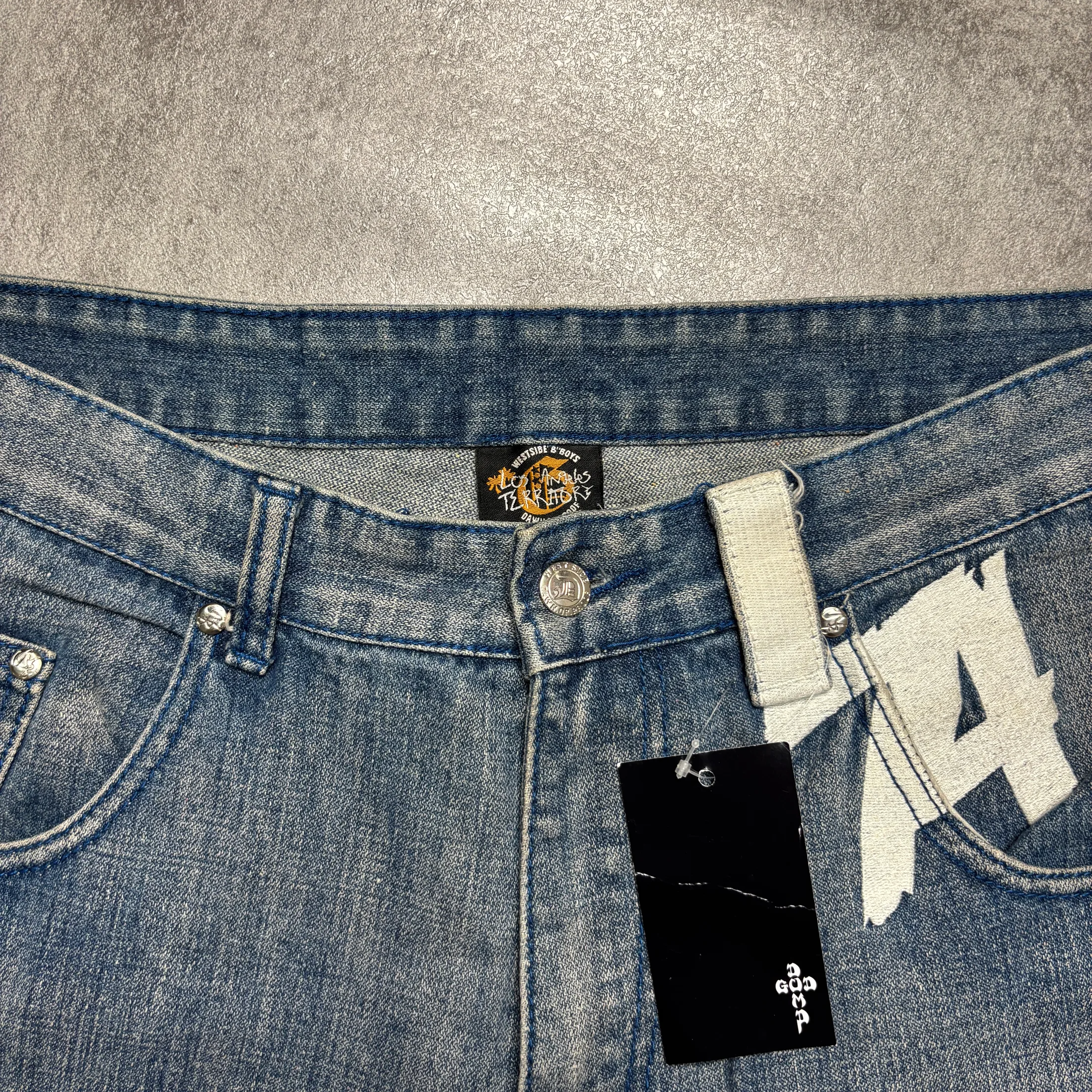 GANGSTA 13 LA DOP DENIM  JEANS 4
