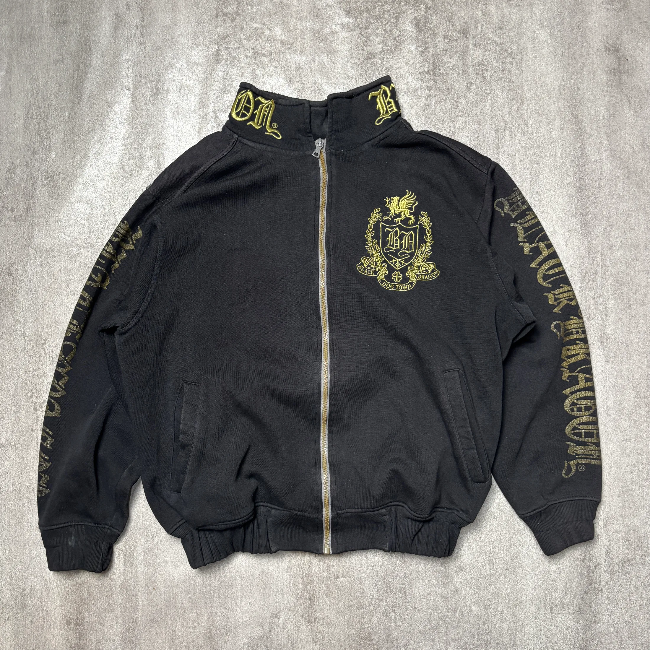DOG TOWN ZIPPER GOLD EMBROIDERY 3
