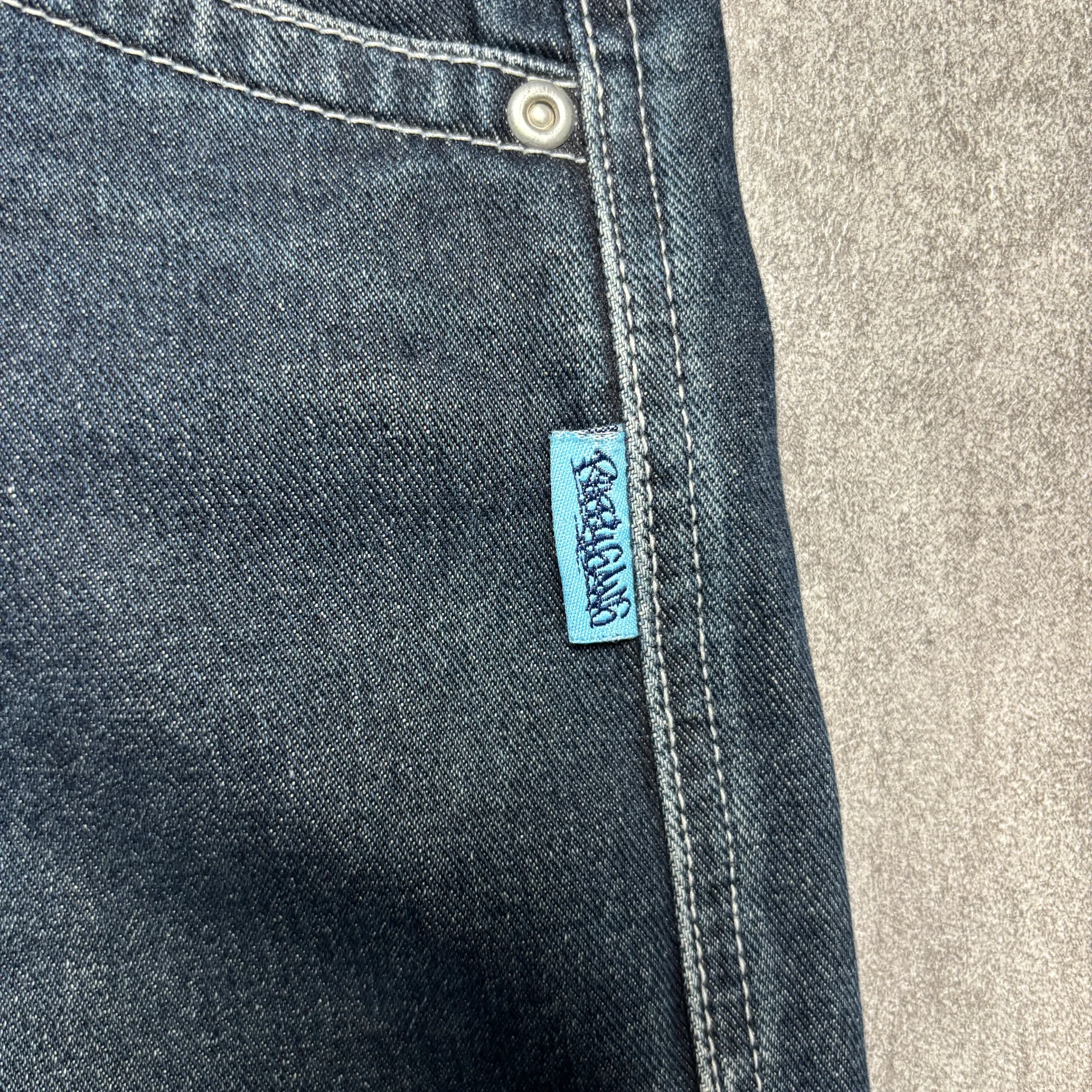 VTG BOBBY GANG ART LONG JEANS 6